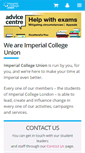 Mobile Screenshot of imperialcollegeunion.org